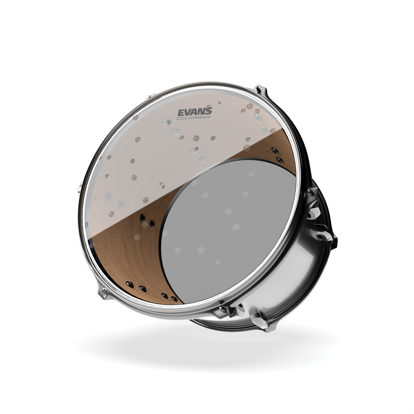 Evans Hydraulic Glass Tom Drum Head, 6 Inch