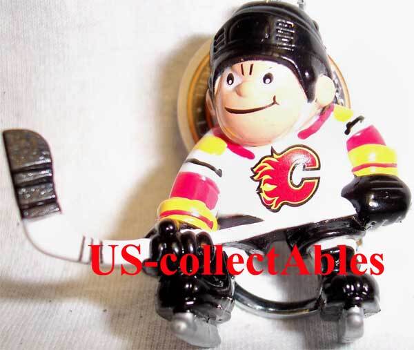 NHL Hockey Calgary Flames Original Lil Sports Brat Keychain Souvenir Collectible