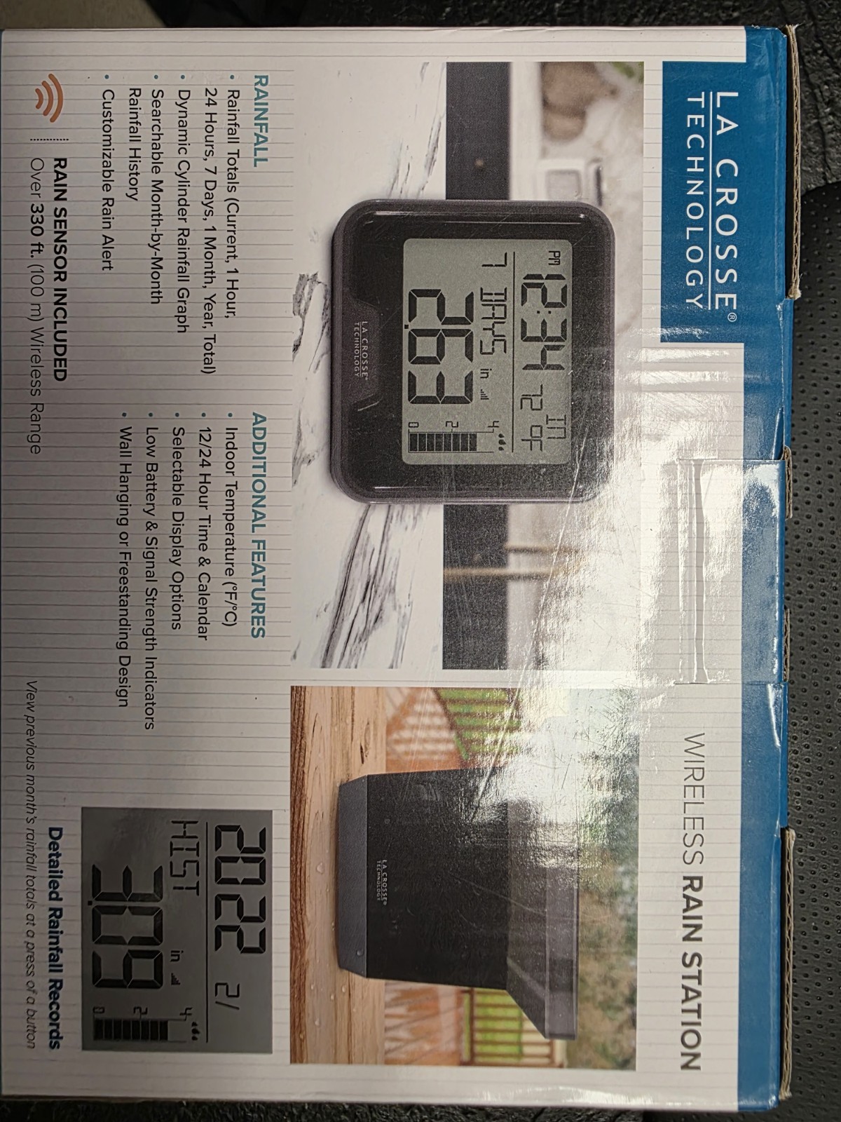 LA CROSSE Technology, Wireless Rain Station