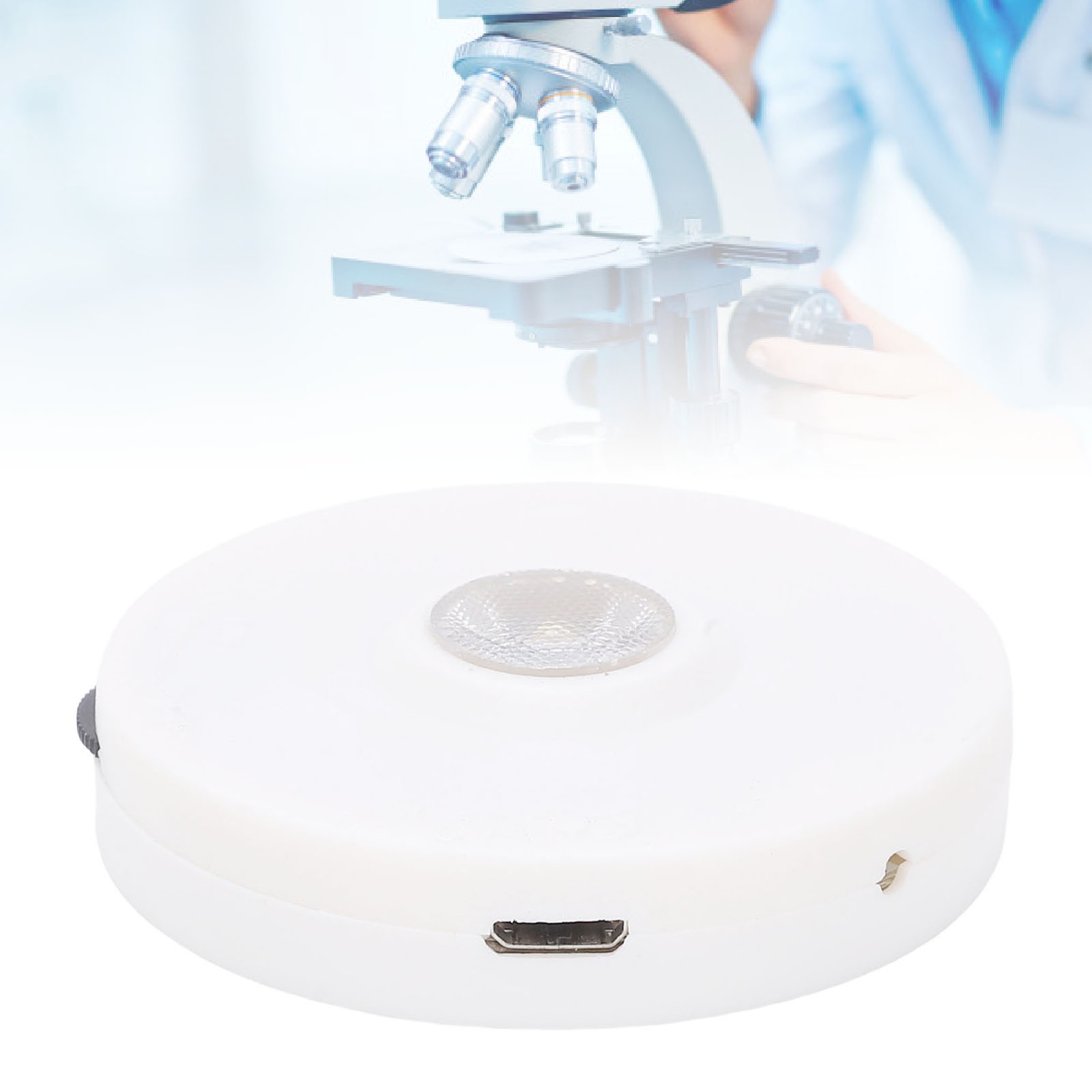 1 LED Microscope Light Bright Dimmable For Education Research