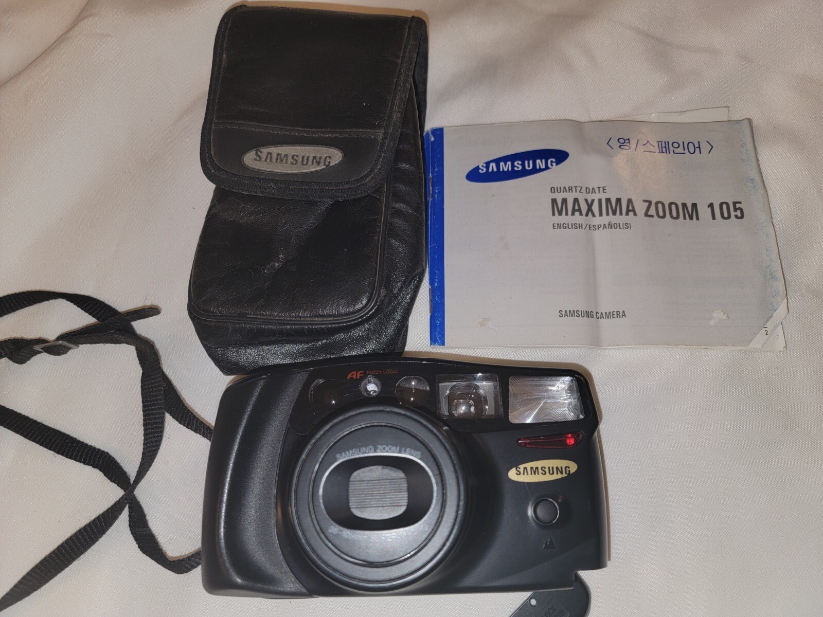 Samsung Maxima Zoom 105 35mm Point & Shoot Film Camera - PARTS Only (READ)