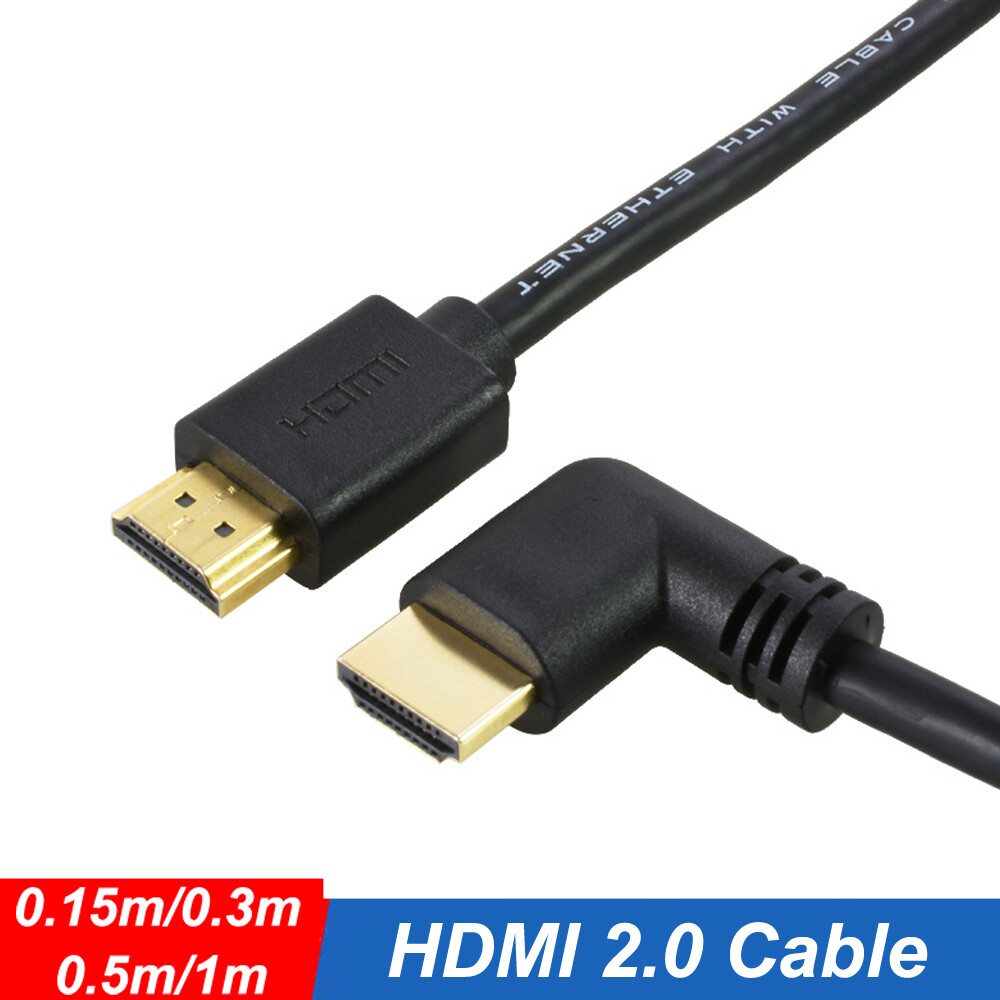 HDMI Cable 2.0 Male to Male Premium 4k High Speed Gold Plated Braided Lead HDTV