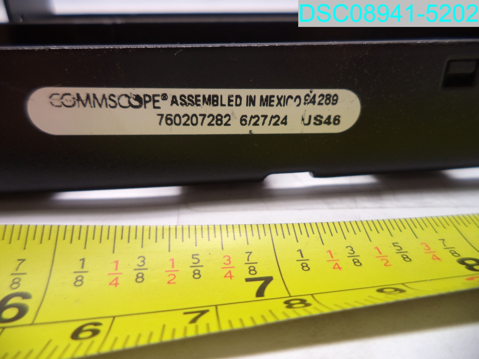Commscope CPP-UDDM-M-2U-48 760207282 94289 48-Port Black UTP Modular Panel