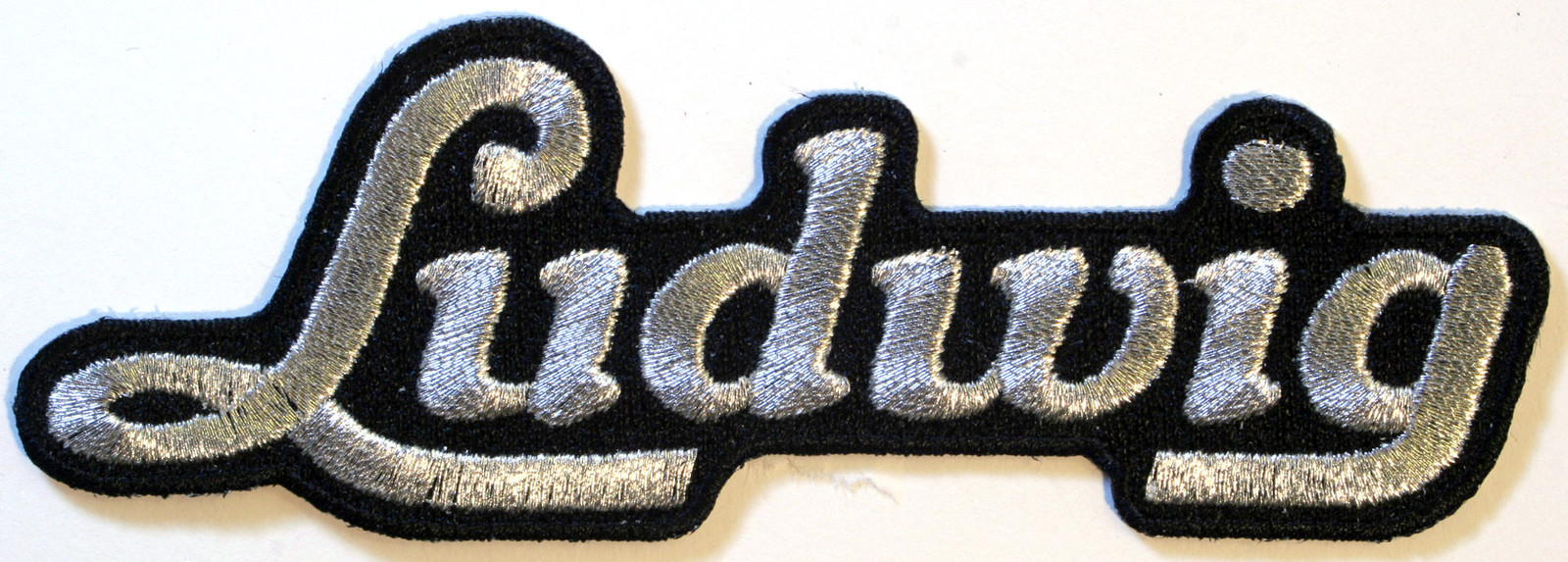 Ludwig Drums Text Iron On Sew On Patch Badge Instruments