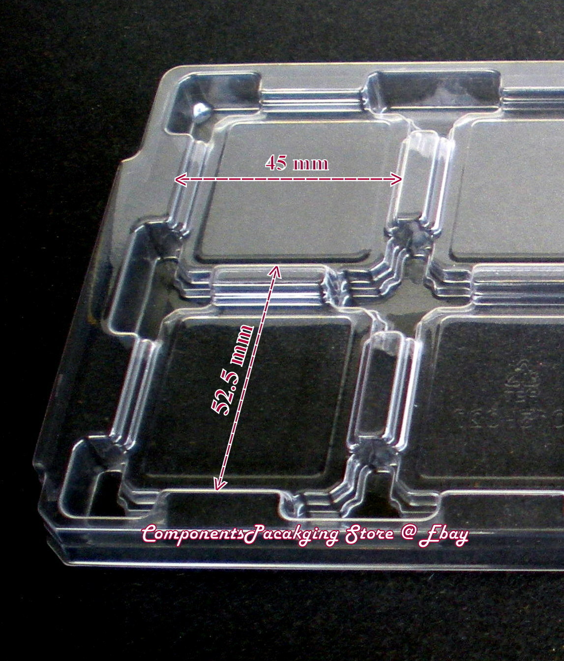 2 - Xeon E7 E5 v2 v3 Tray for Socket LGA2011 52.5 x 45 mm Processors CPU - New