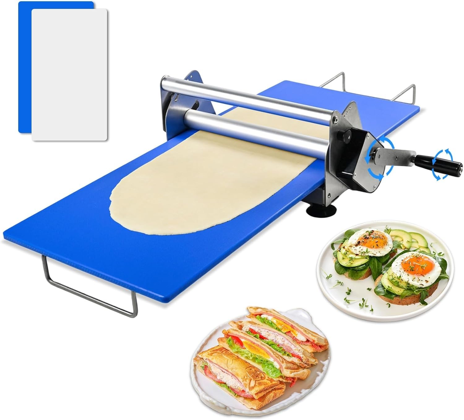 Rolling Machine for Bakery Pizza - Stainless Steel
