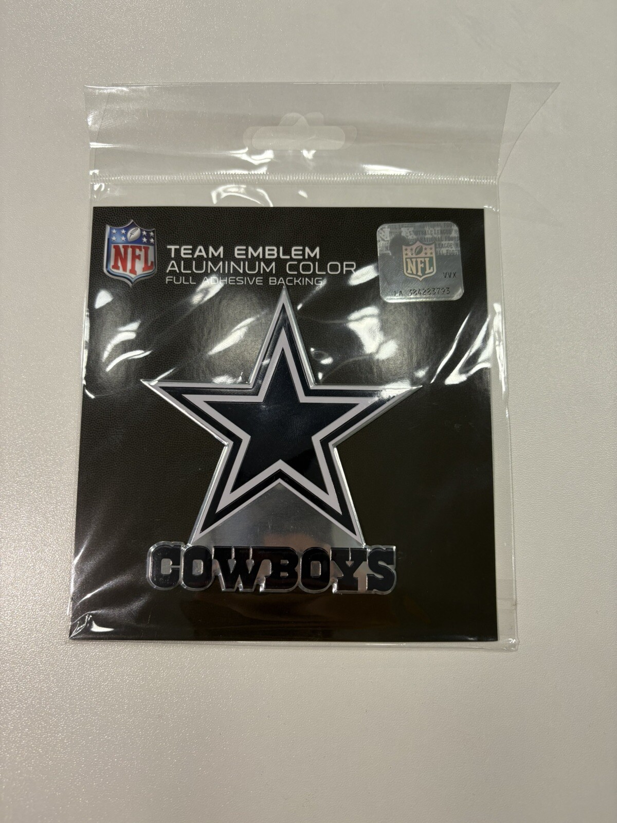 Dallas Cowboys Chrome Vinyl Car Truck Decal Emblem