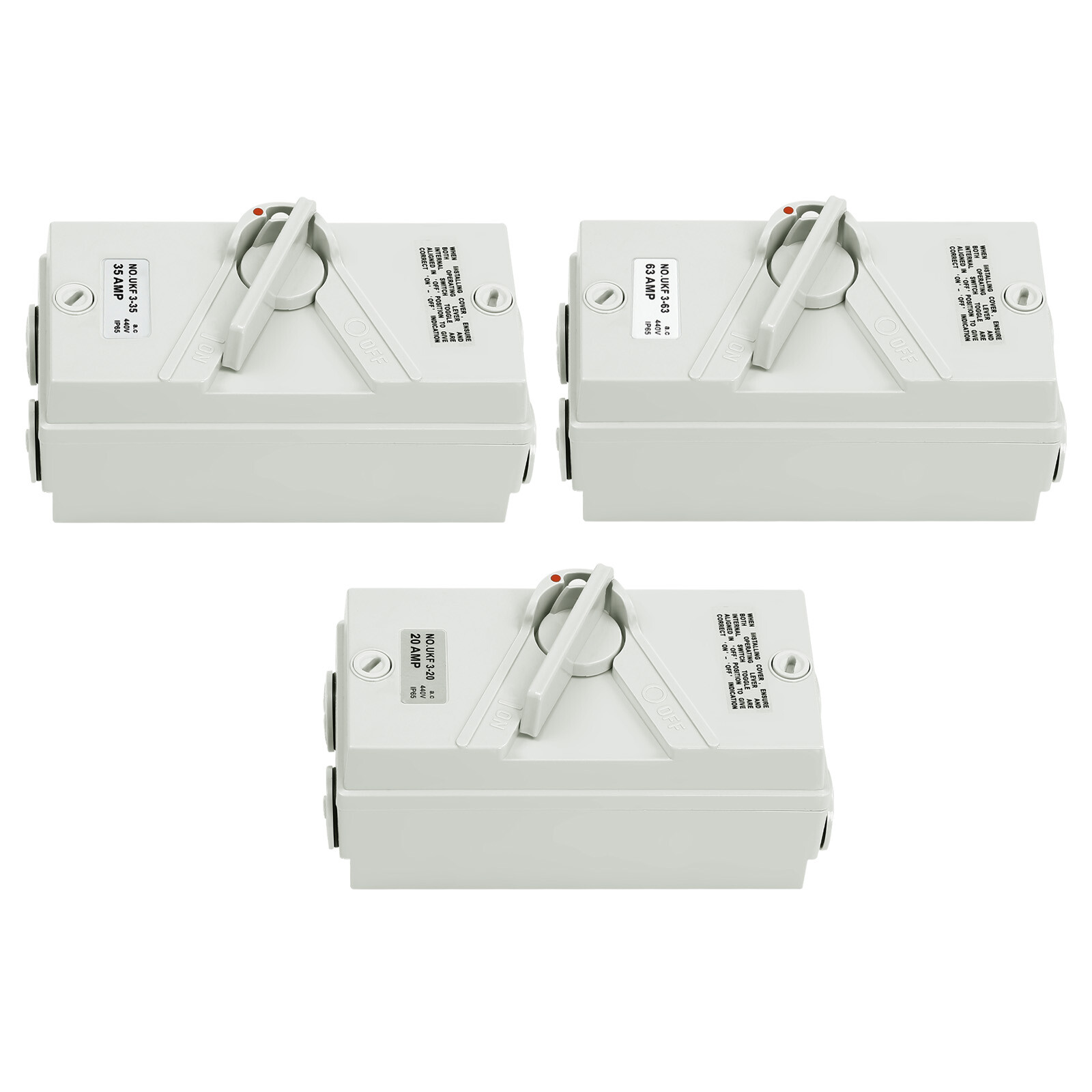 Isolation Switch, Safety Isolation Switch, 3 Pole Safety Isolation Switch