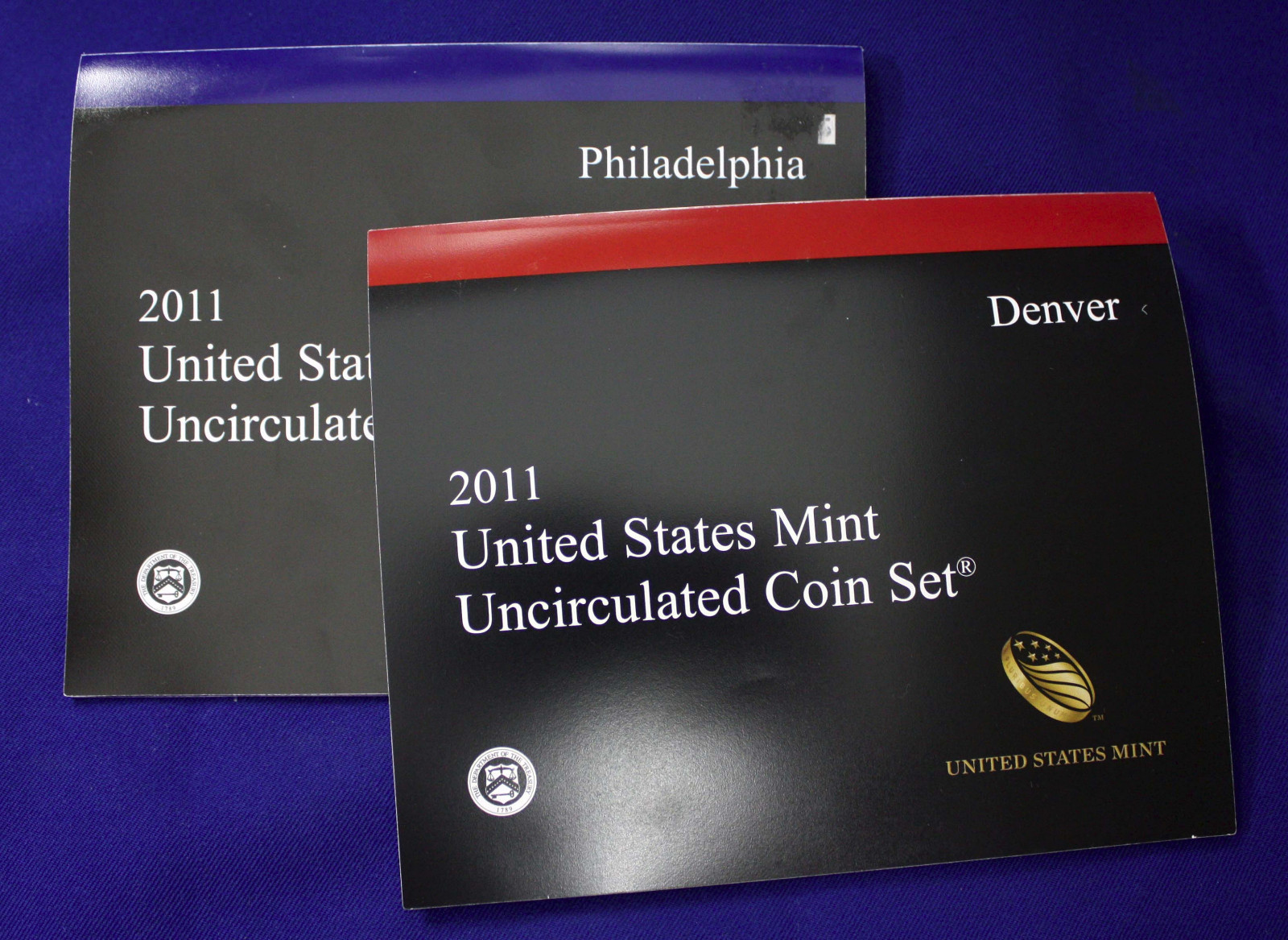 2011 U.S. Mint Set. Complete and Original. 28 coins 14 each from "P" and "D"
