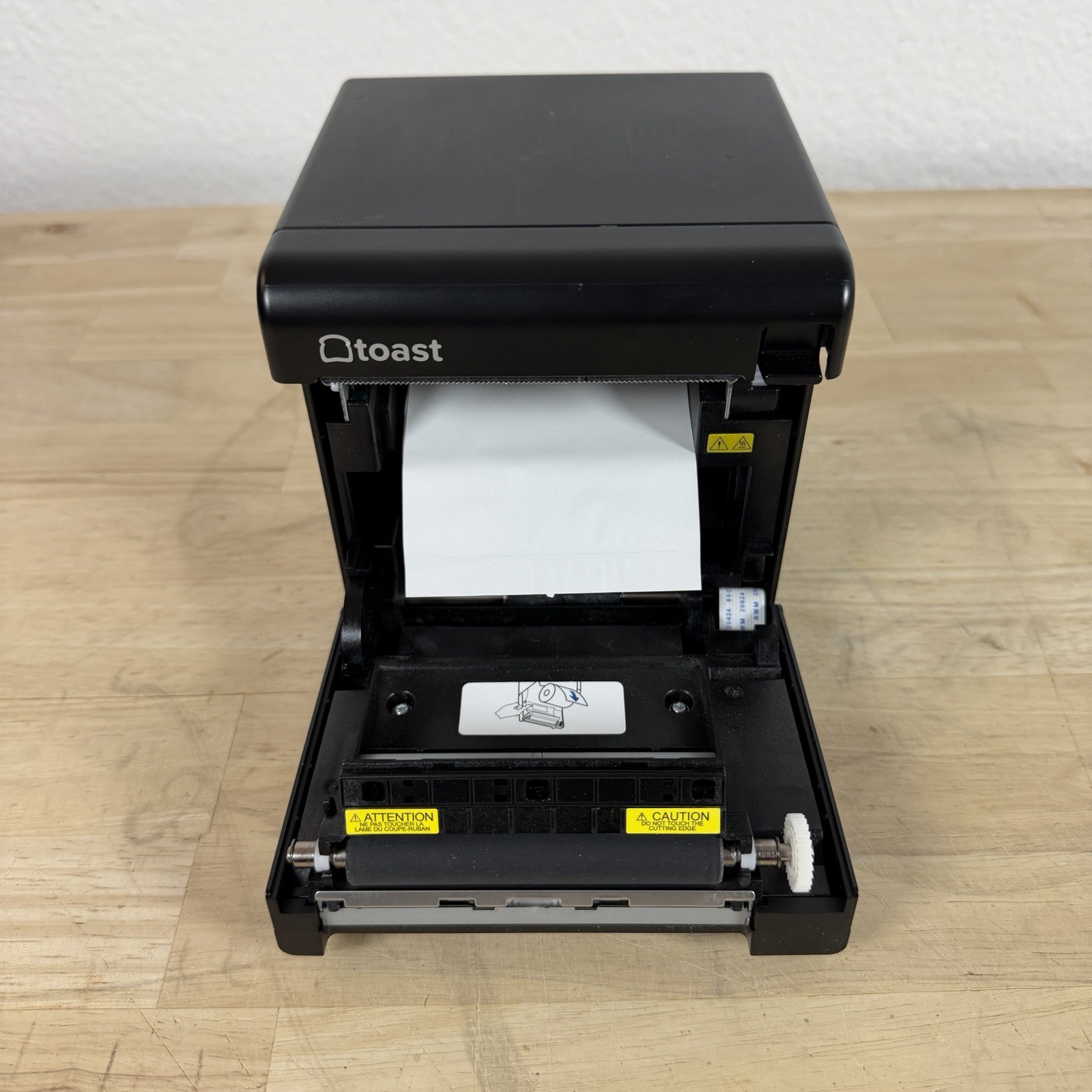 Toast Flex TP200 POS Thermal Receipt Printer Tested Working with Wall Mounts