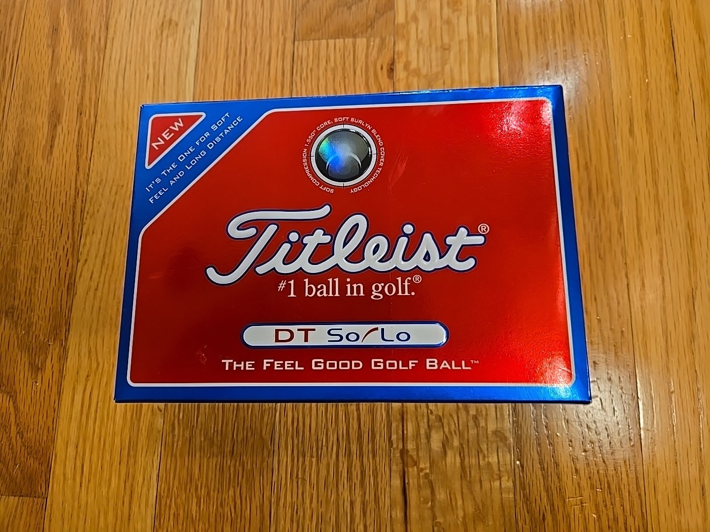 Titleist DT So/Lo Golf Balls - 4 Sleeves/12 Balls - New In Box