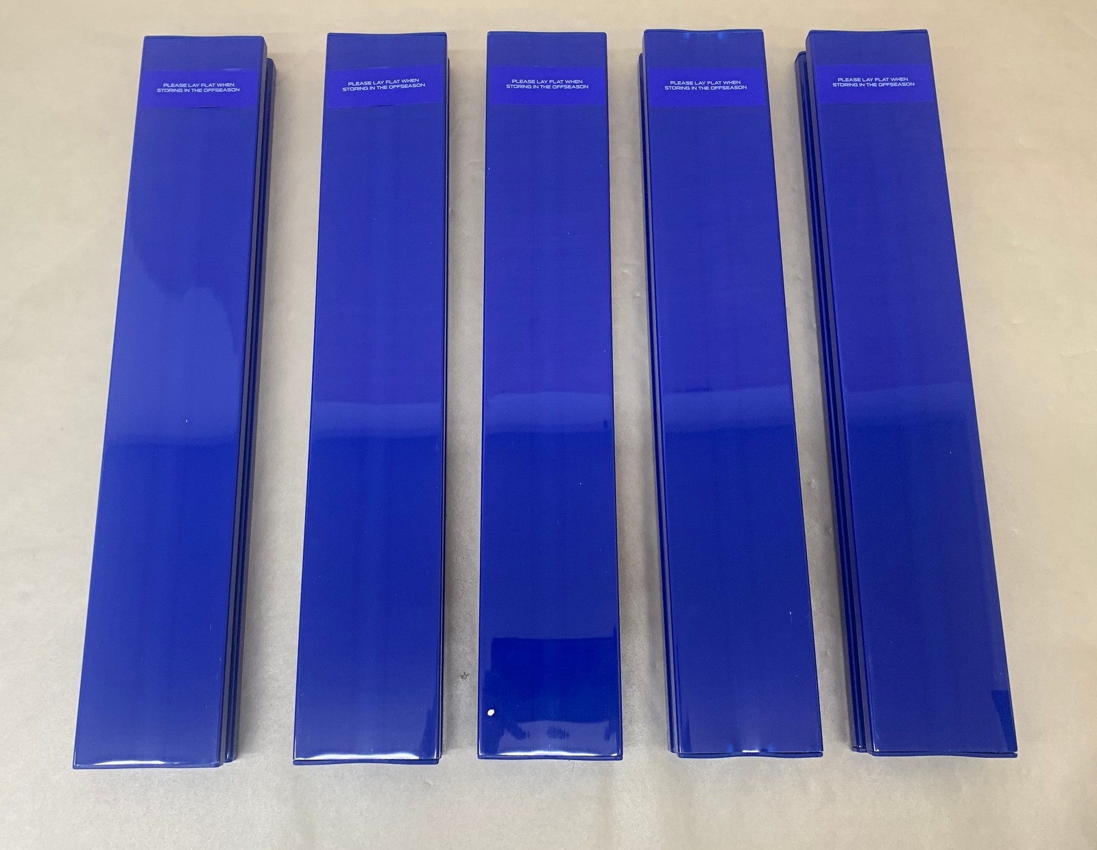 (Lot of 5) 16" Female to Female Blue Extrusions (16PROBRDCONNECTOR)