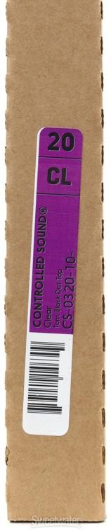 Remo Controlled Sound Clear Drumhead - 20 inch - with Black Dot