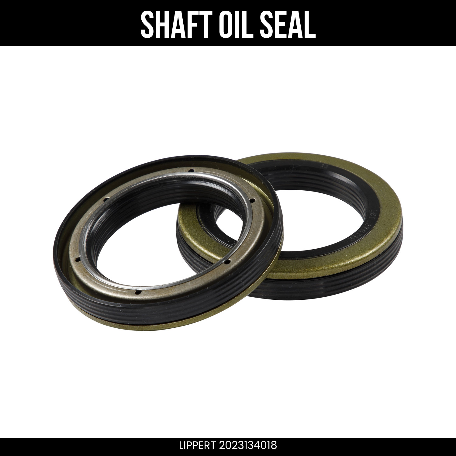 Lippert Shaft Oil Seal 5.2K-8K lbs Axles 2.25 ID Double Lip (2 Pack) 2023134018