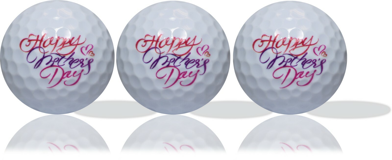 Happy Mothers Day Golf Balls 3 Pack - Perfect Gift Idea!