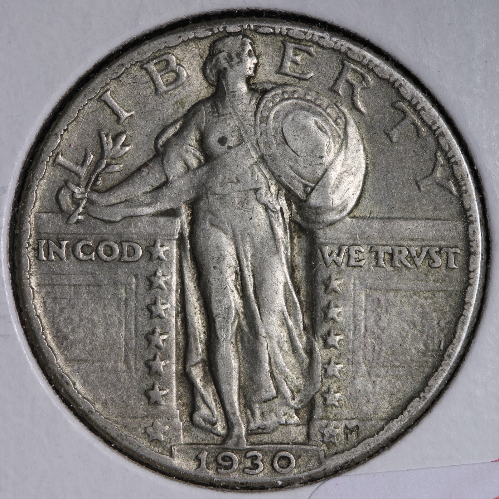 1930 Standing Liberty Silver Quarter XF+/AU E241 ZDNB