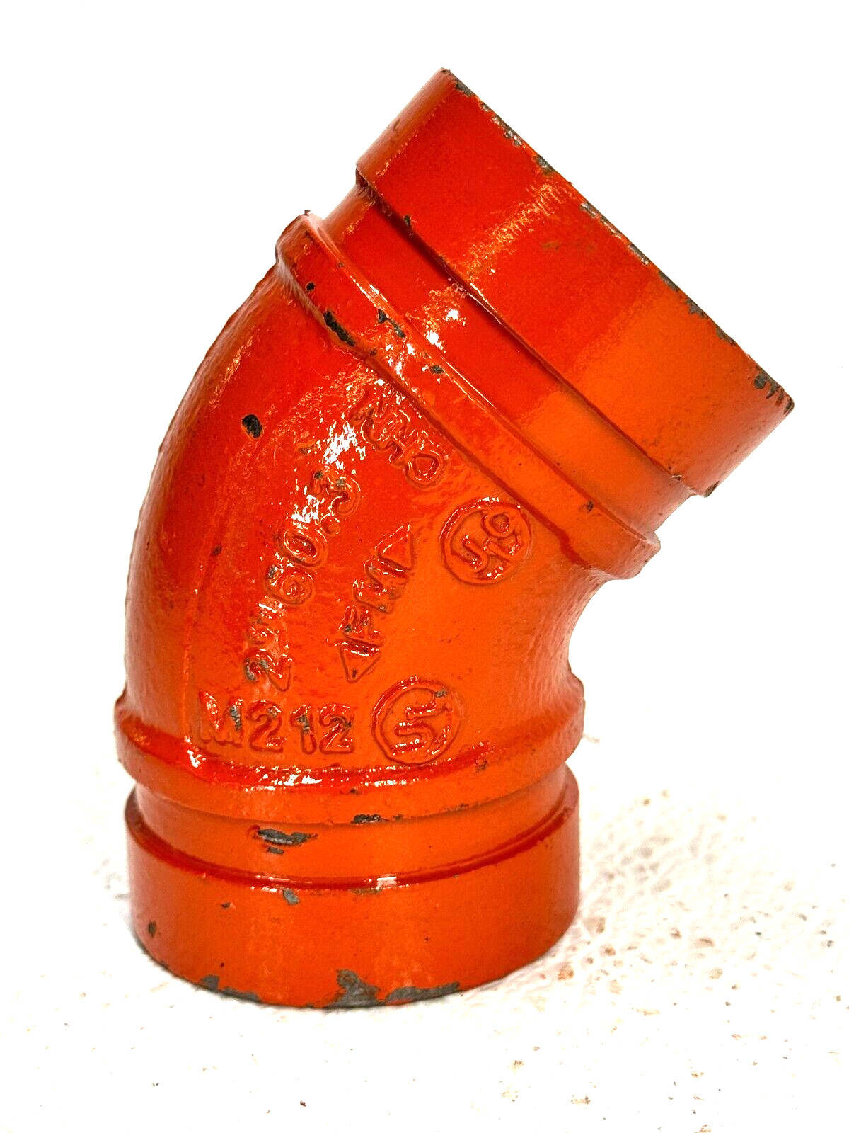 ARGCO 2" Style 208 45-Degree Elbow Grooved End Pipe Fitting