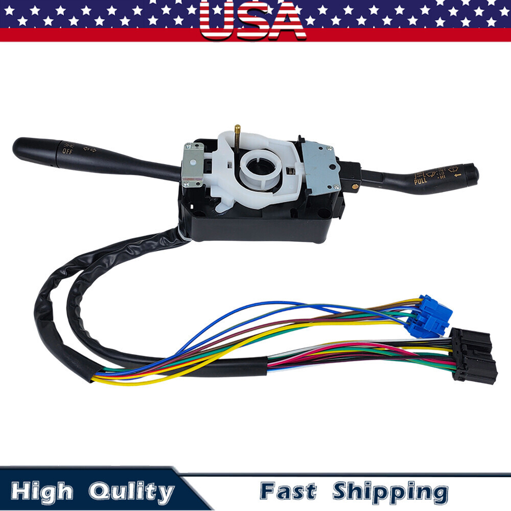 Switch Turn Signal Wiper Light Control For Isuzu NPR NQR NRR Chevy 8973640740