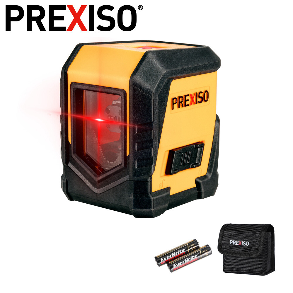 PREXISO 50FT Laser Level Level Line leveler Tools Self-Leveling Cross Line Laser