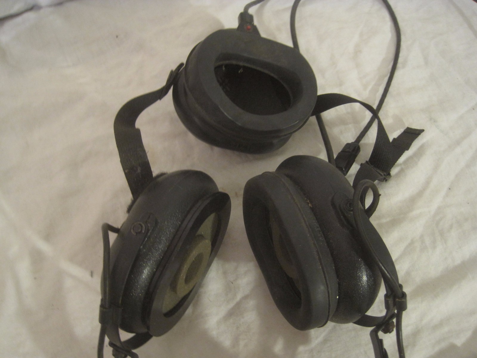 vintage Astrocom 10355-B headset communicator w/ Electro-Voice M169A microphone