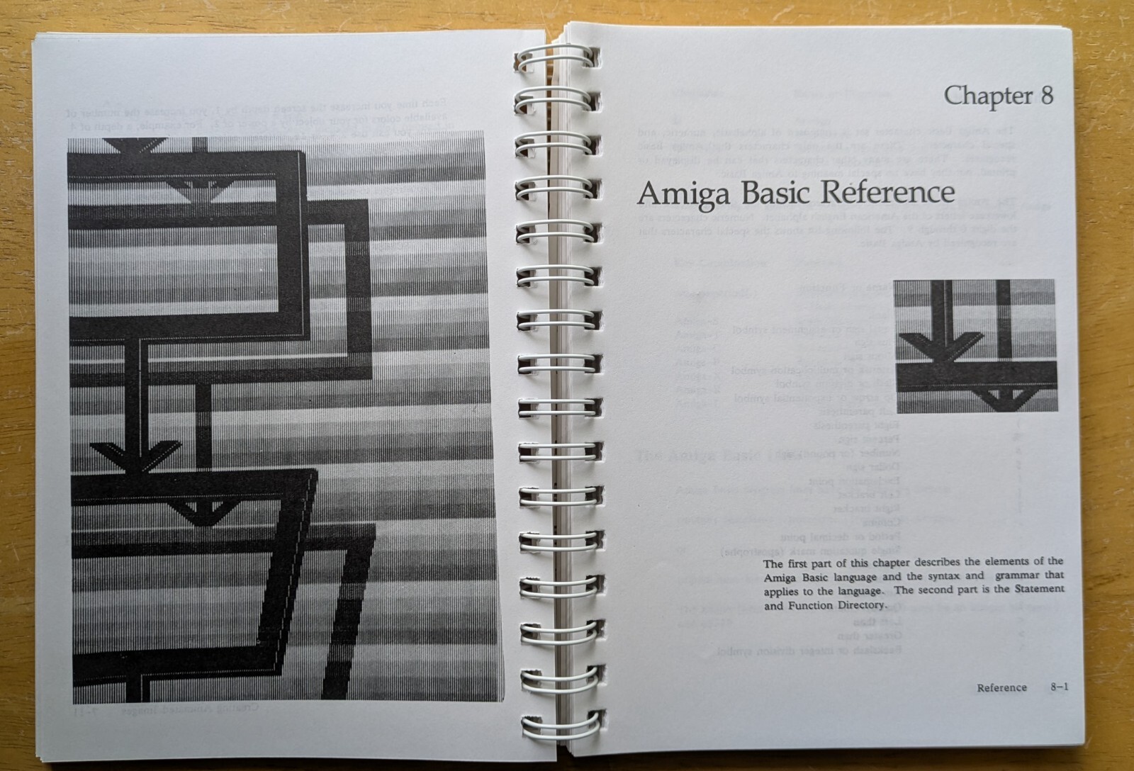 Vintage Amiga BASIC Book (1985) Microsoft BASIC For The Amiga 8.25in x 6in