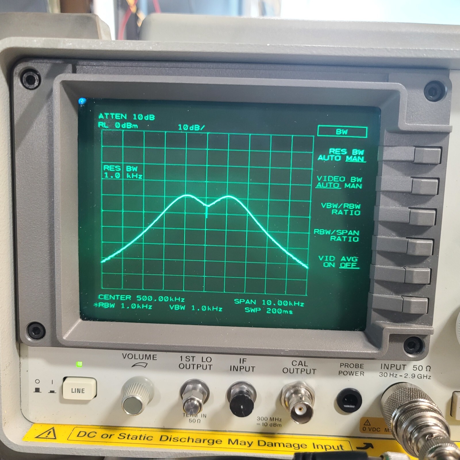 HP 8560E RF Spectrum Analyzer 30Hz-2.9GHz