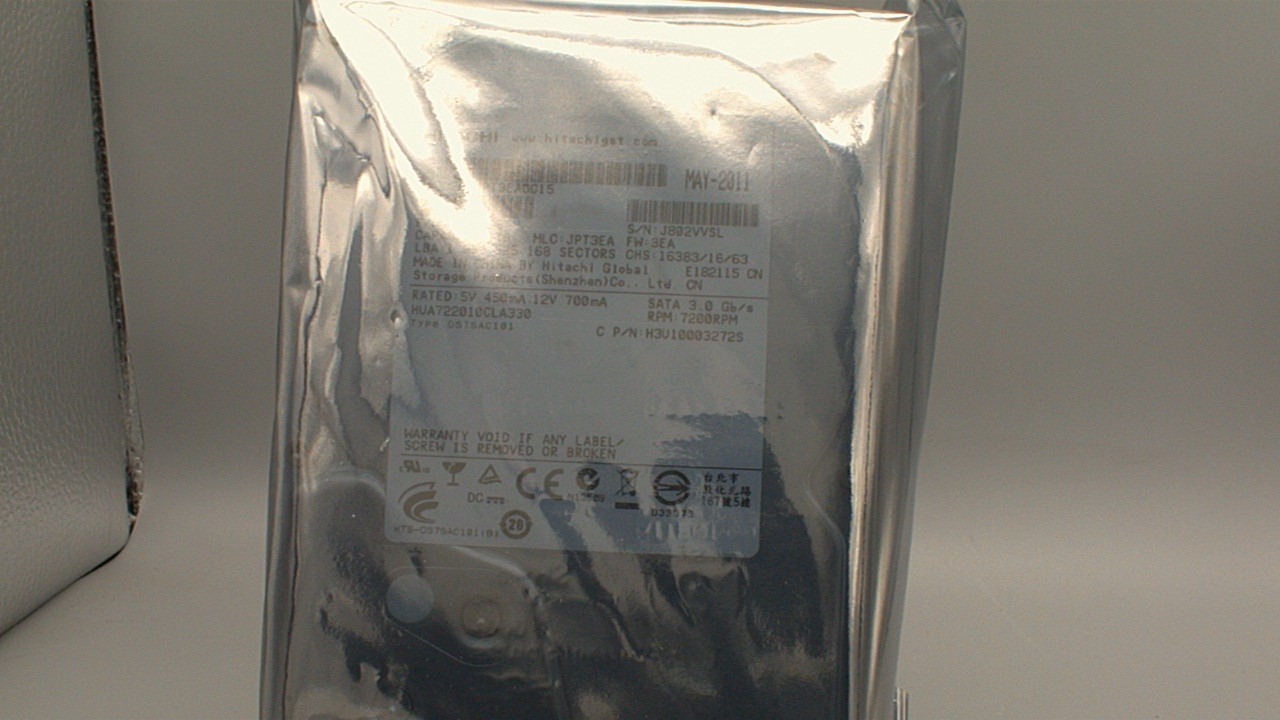 HGST Ultrastar A7K2000 HUA722010CLA330 0A39289 1TB 7,2K RPM SATA 3Gb/s 32MB