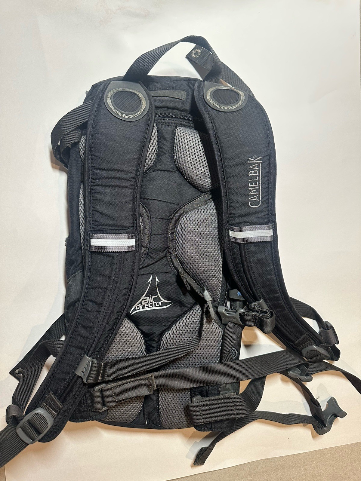 CamelBak M.U.L.E. 3L Hydration Backpack Black Hiking Reflective Padded Straps