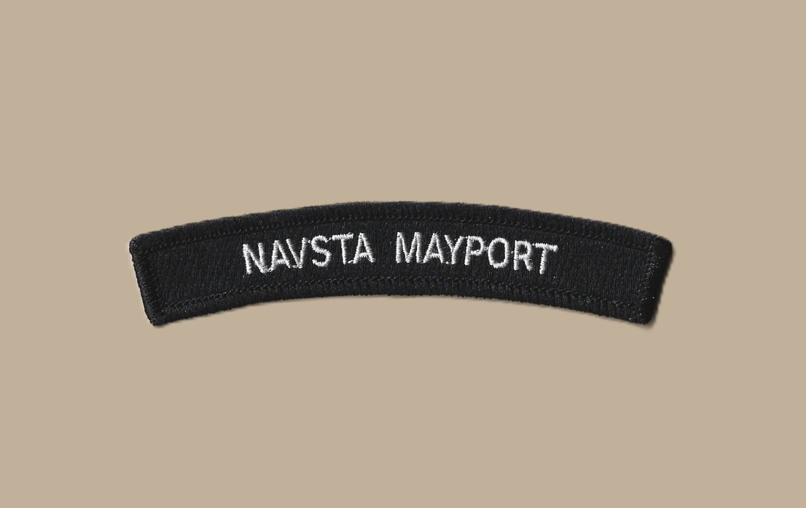 US Naval Station Mayport Florida NAVSTA UIM Shoulder Rocker Tab (01)