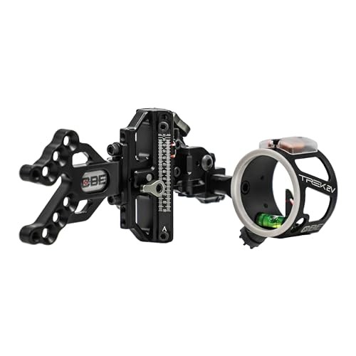 CBE Trek Vertical Pin 2 Pin Bow Sight, .010, LH (CBE-TKS-VP-2-LH-10)