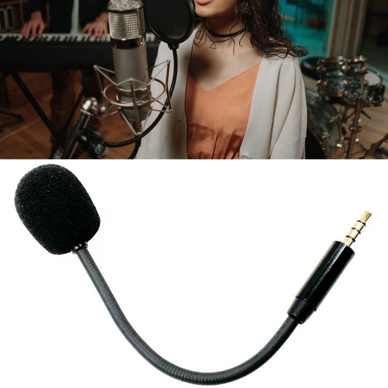 Earphone Accessory 3.5mm Straight Plug Microphone Omnidirectional Microphone