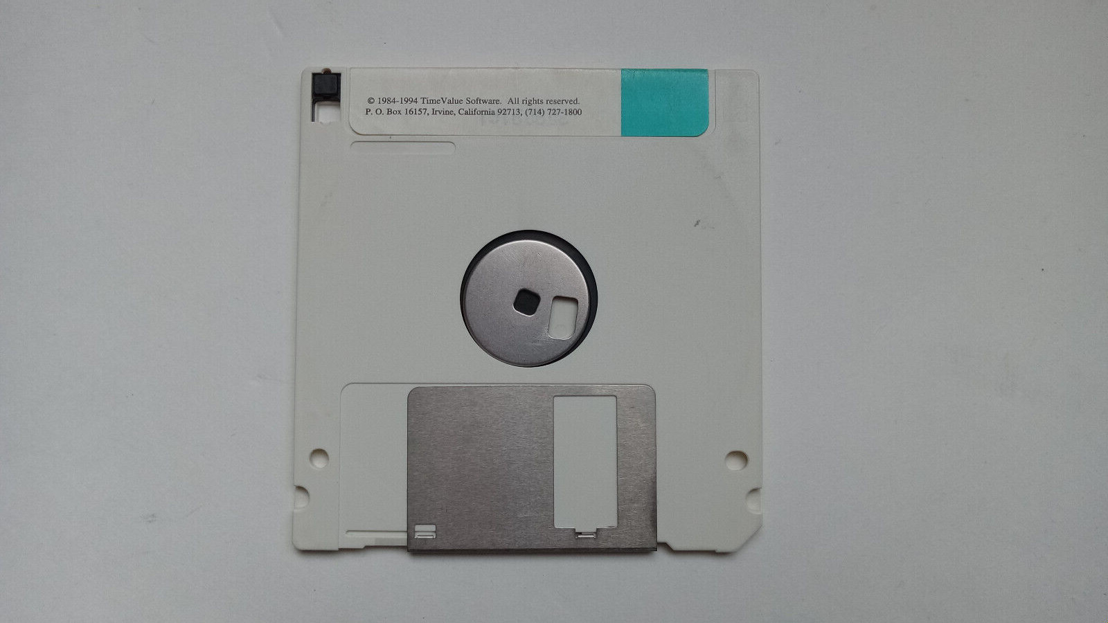 TimeValue TValue Version 4 Floppy Disk