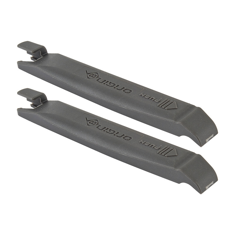 Origin8 Classique Bicycle Tire Levers Set Pair Gray