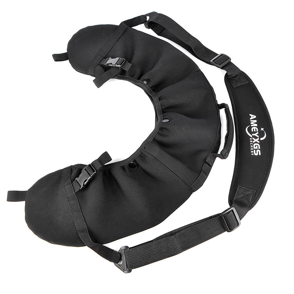 Compound Bow Bag Archery Target Strap Sling Holder Shoulder Backpack Shooting