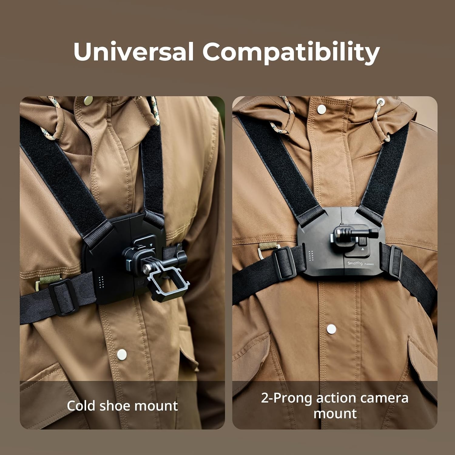 SmallRig Action Camera Chest Mount for DJI Osmo Pocket 3 / 4 Camera - 6050