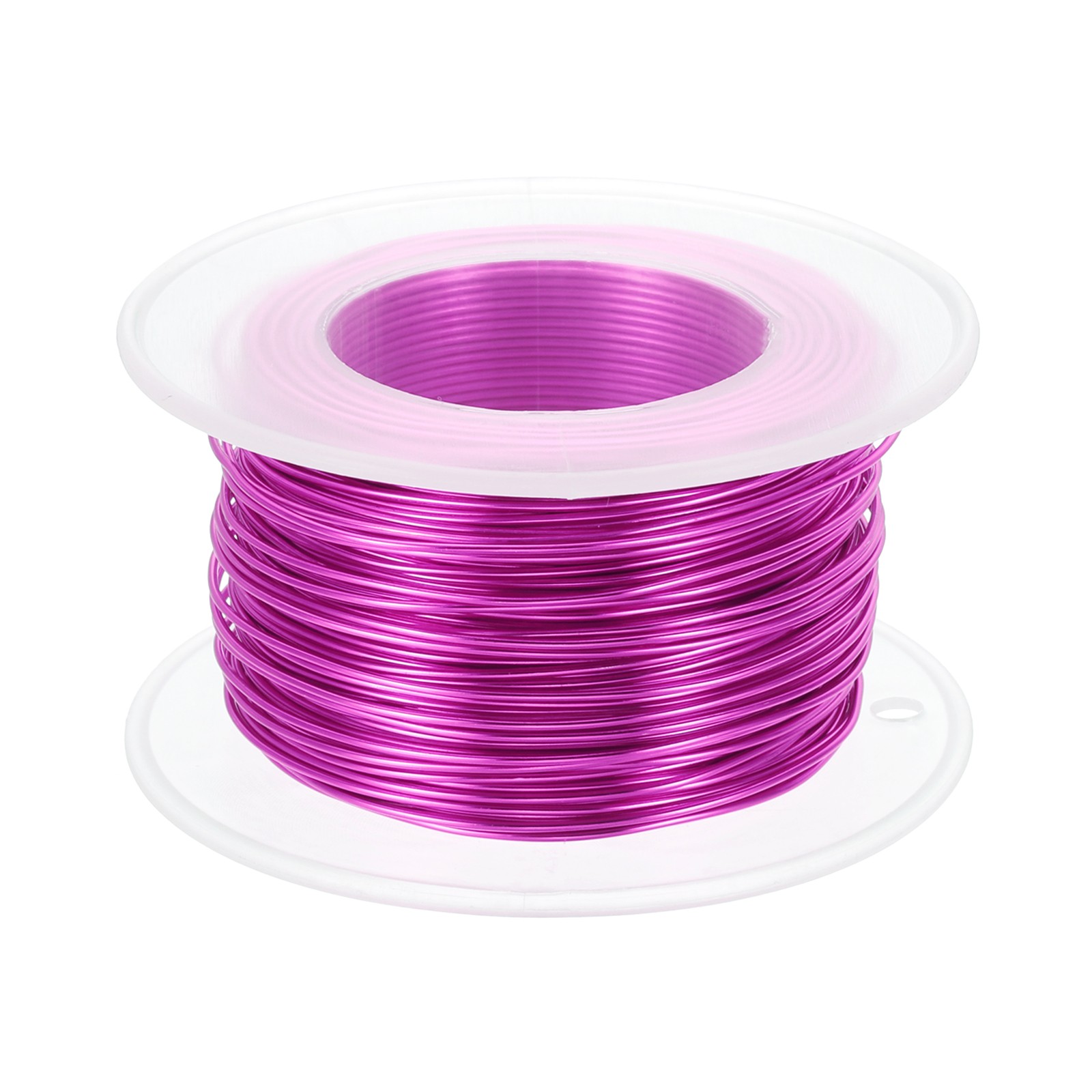 20 Gauge 0.8mm Aluminum Craft Wire, 98.4 Ft Metal Wire, Dark Pink