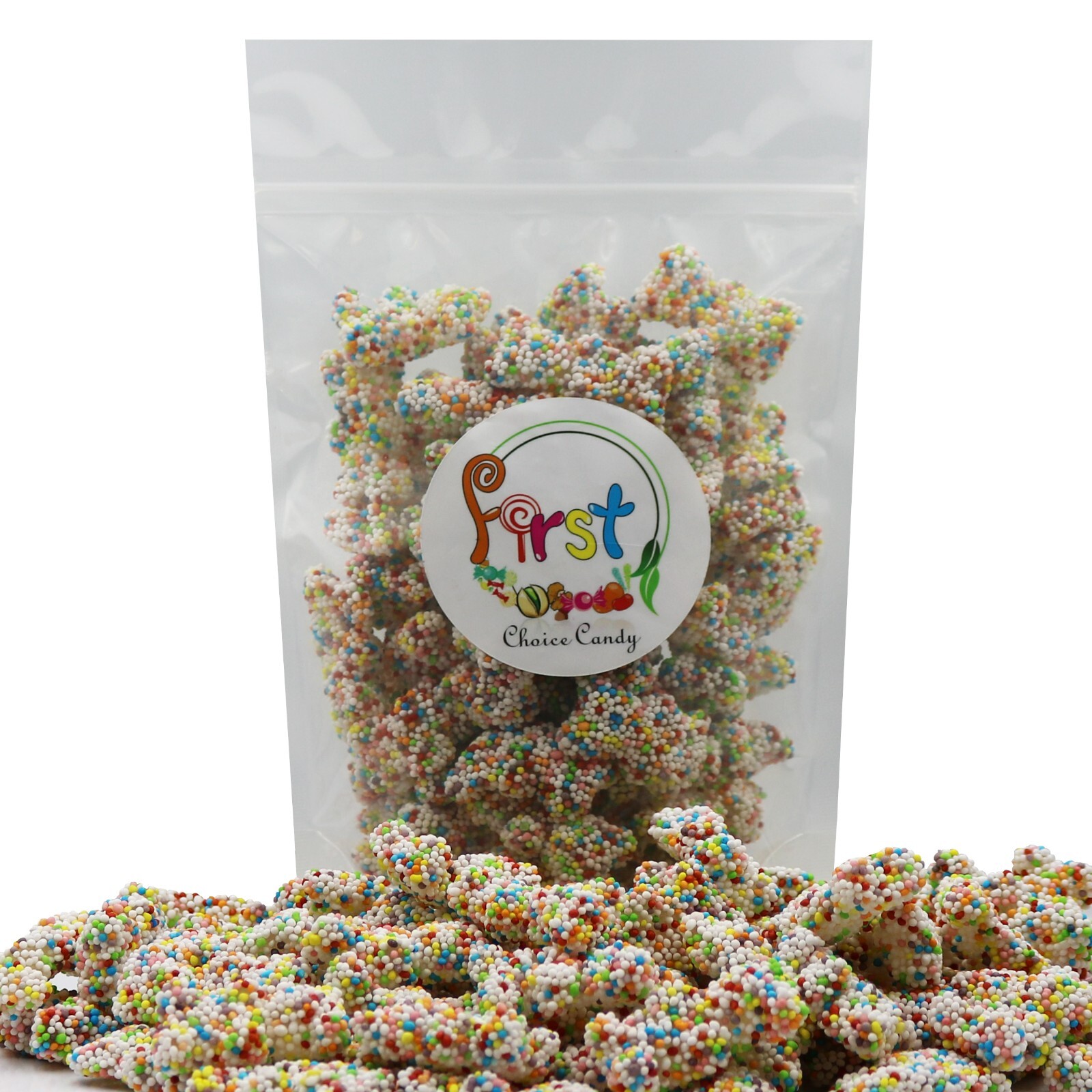 CRISPY CRUNCHY RAINBOW GUMMY BEARS