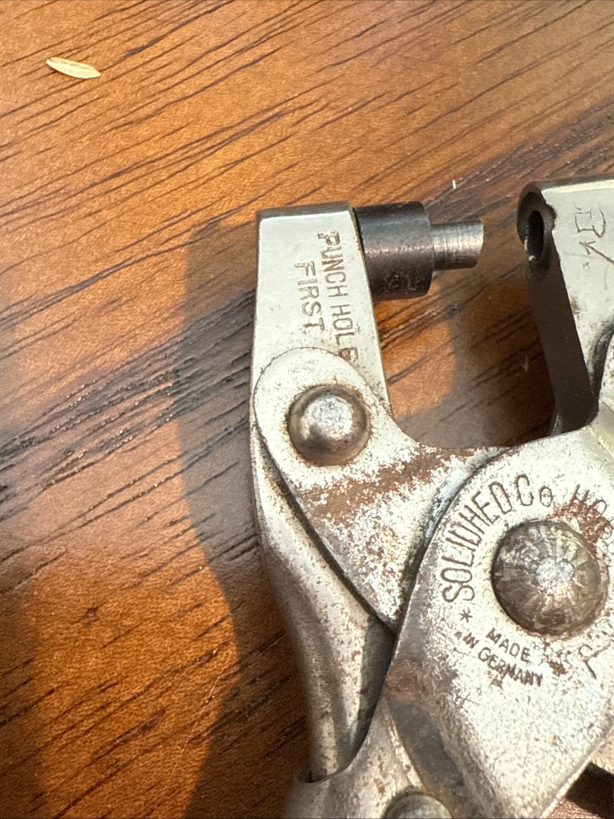 Vintage Solidhed Co. Hoboken N.J. Eyelet Tool