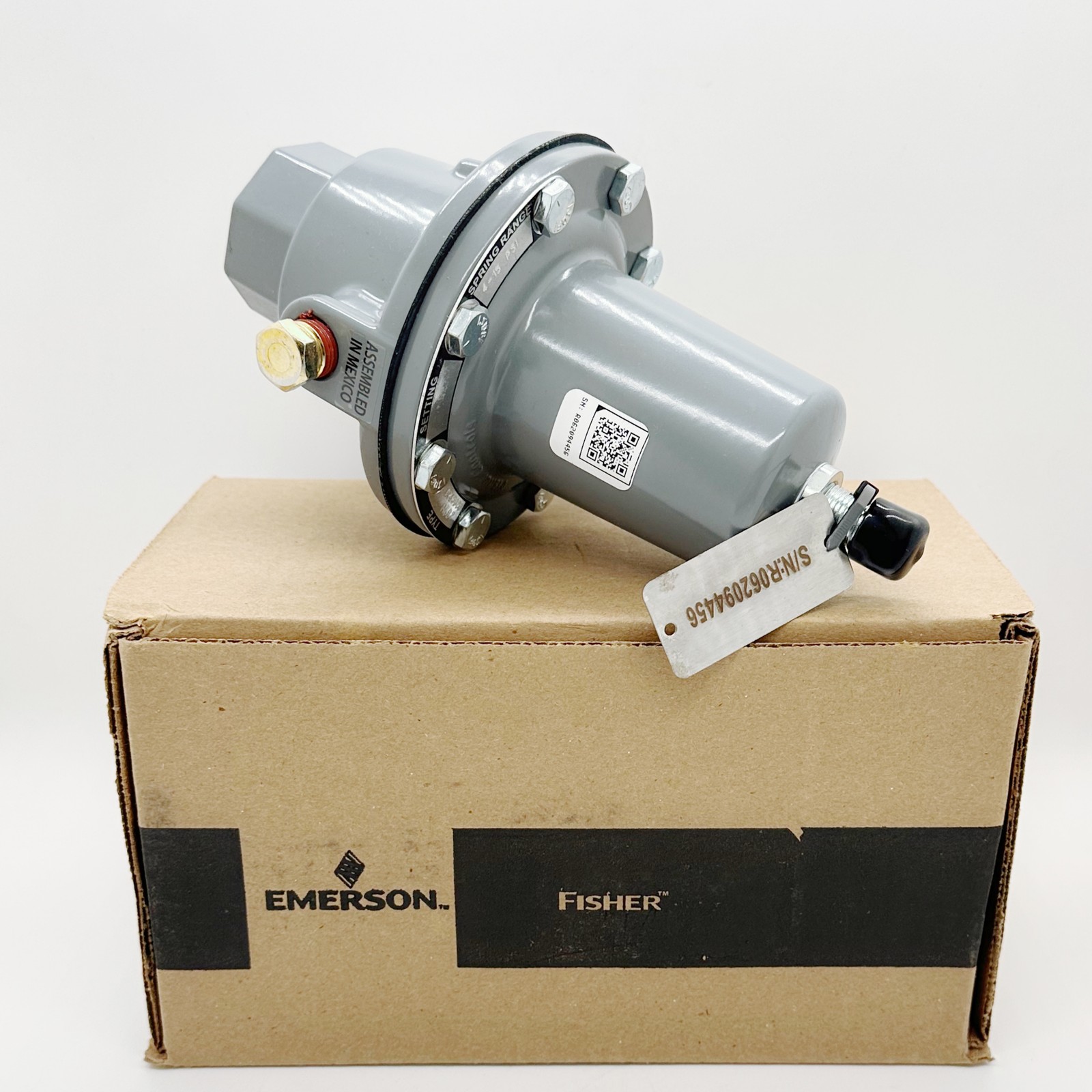 1pcs New Fisher 289H-42（4-15PSI） Relief Valve 289H DN25 R062094456