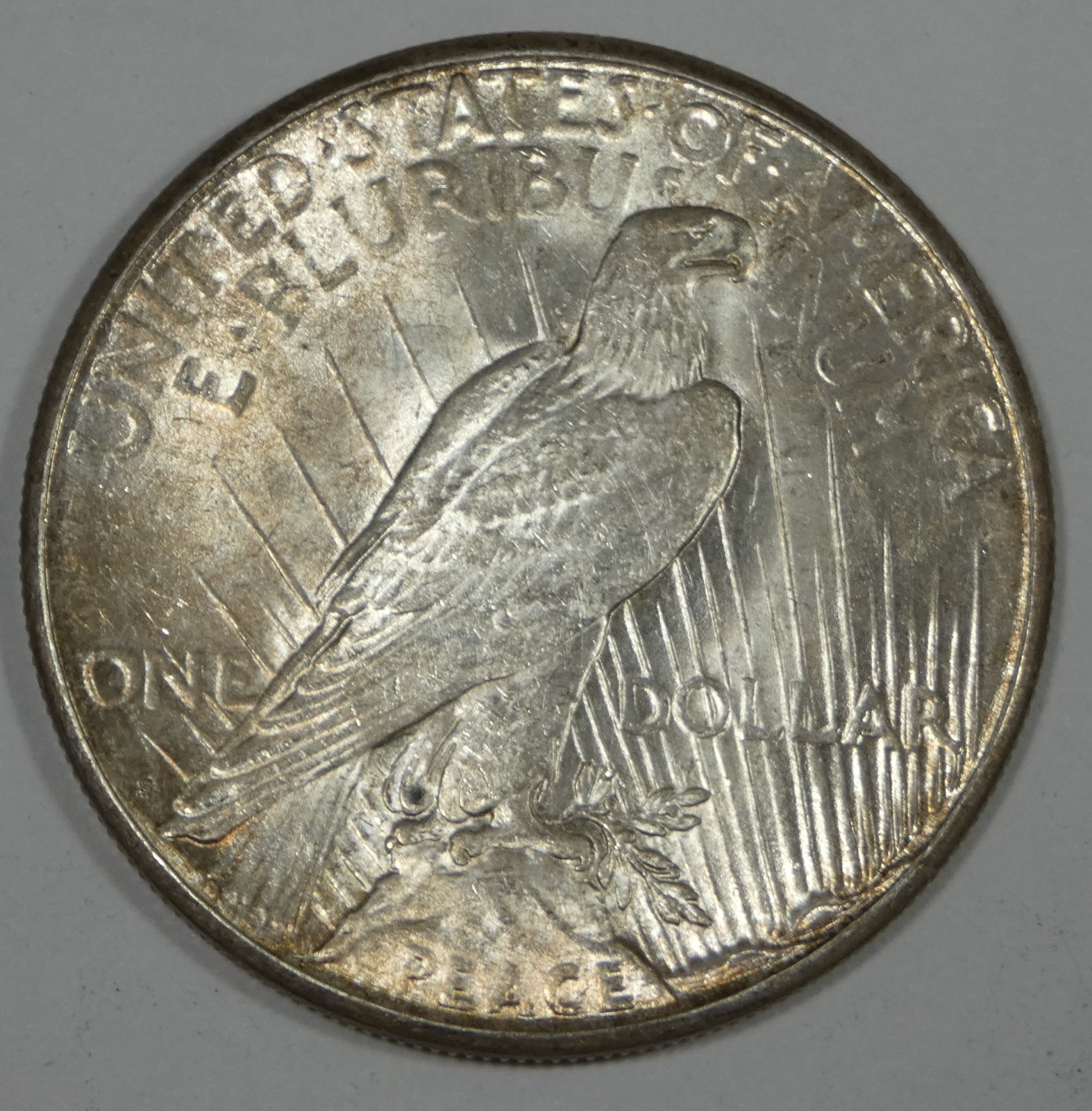 1923-S Peace Dollar Nice BRILLIANT UNCIRCULATED Silver Dollar