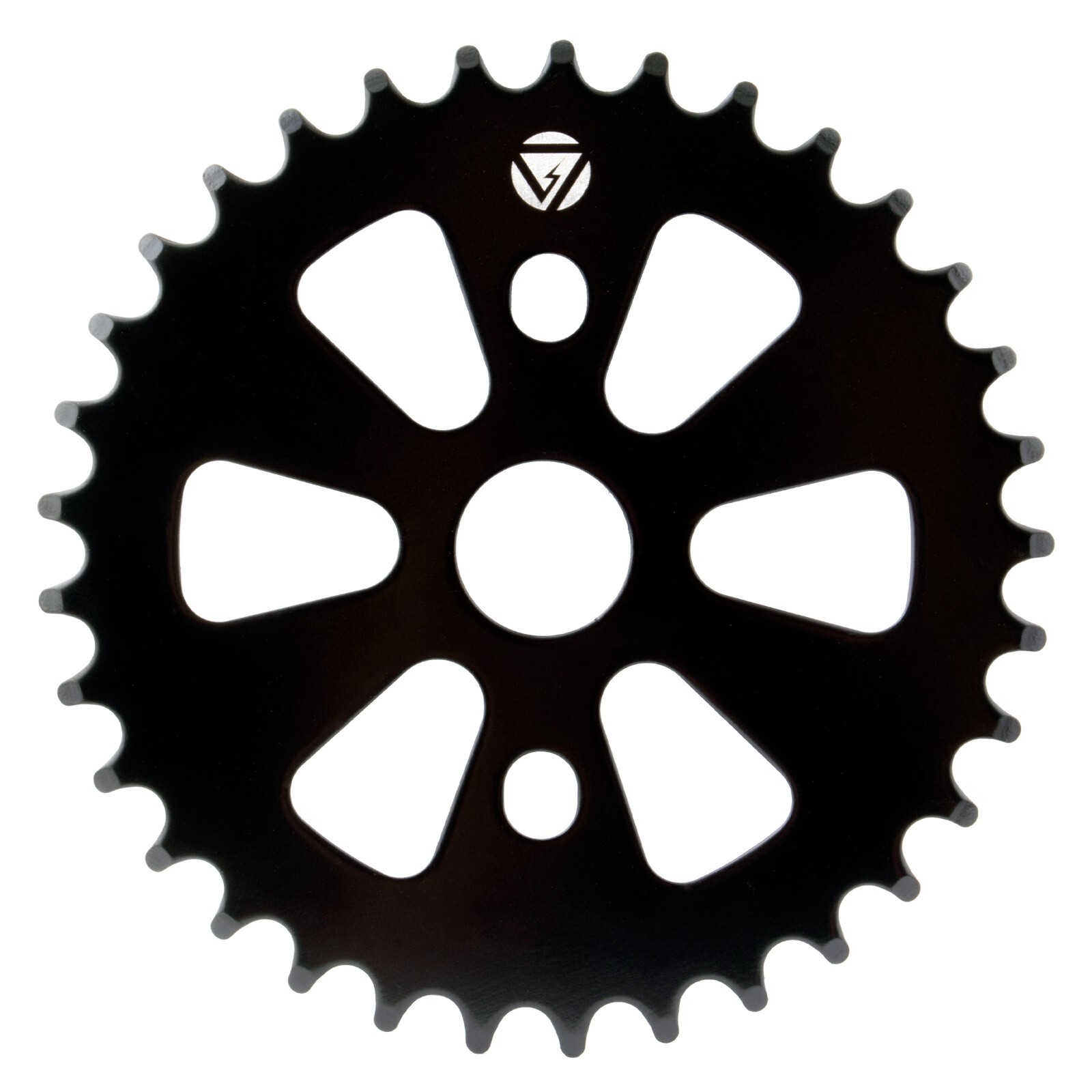 CHAINRING Black-Ups 1pc 33T 1/8 Steel Black