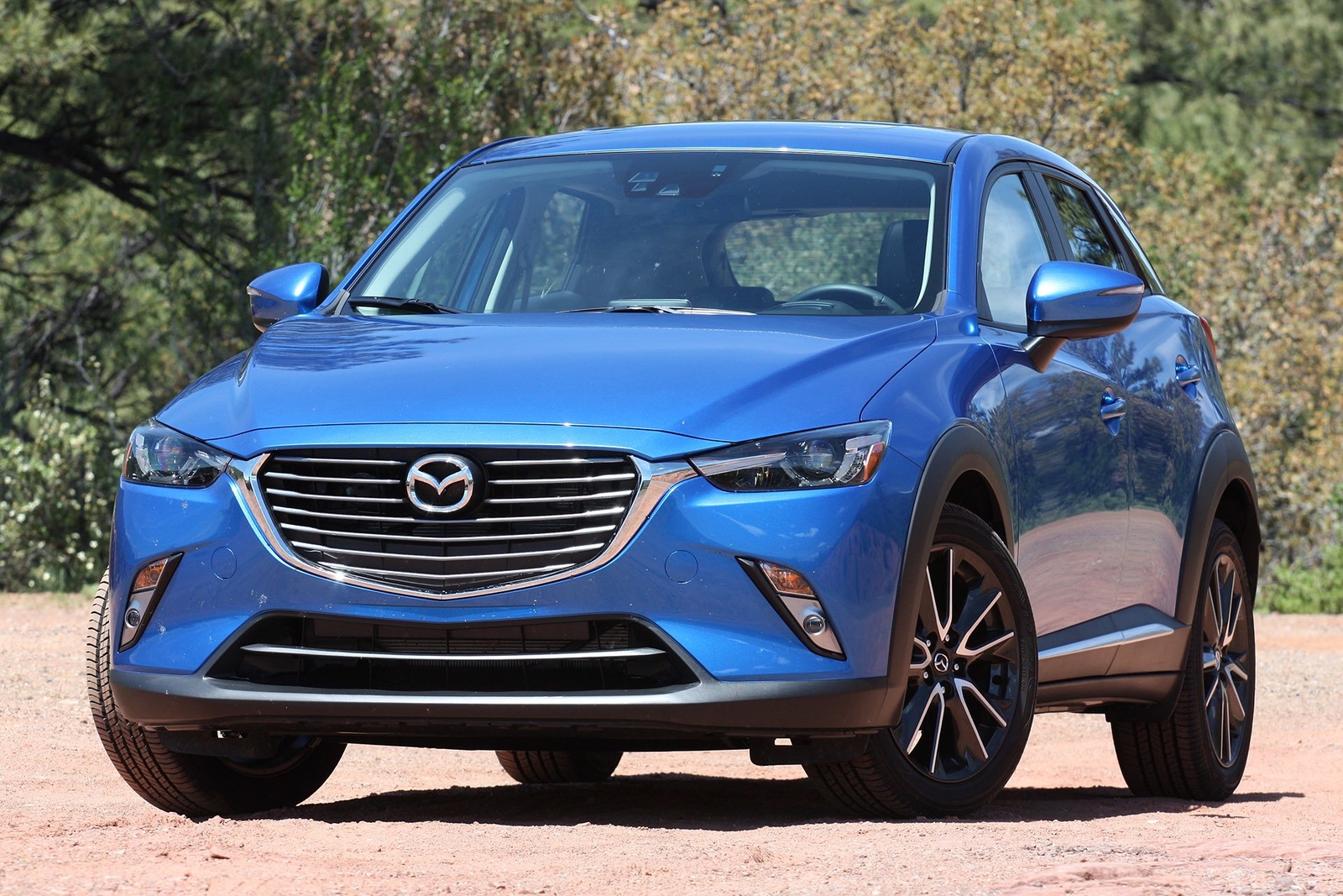 Cars 2016 mazda cx 3 Desk Mat Stitched