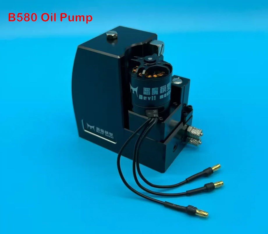 Hydraulic Pump DIY Integrated Oil Tank Parts For HUINA 580 RC Metal Excavator