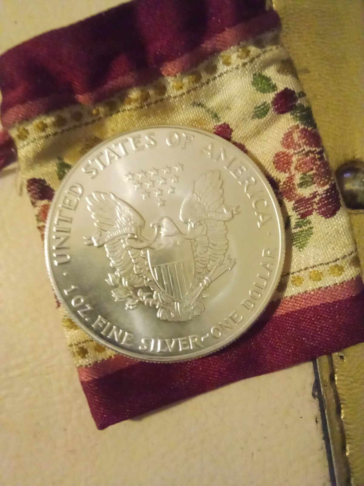 1988-S Proof American Silver Eagle One Dollar Coin in OGP w/COA