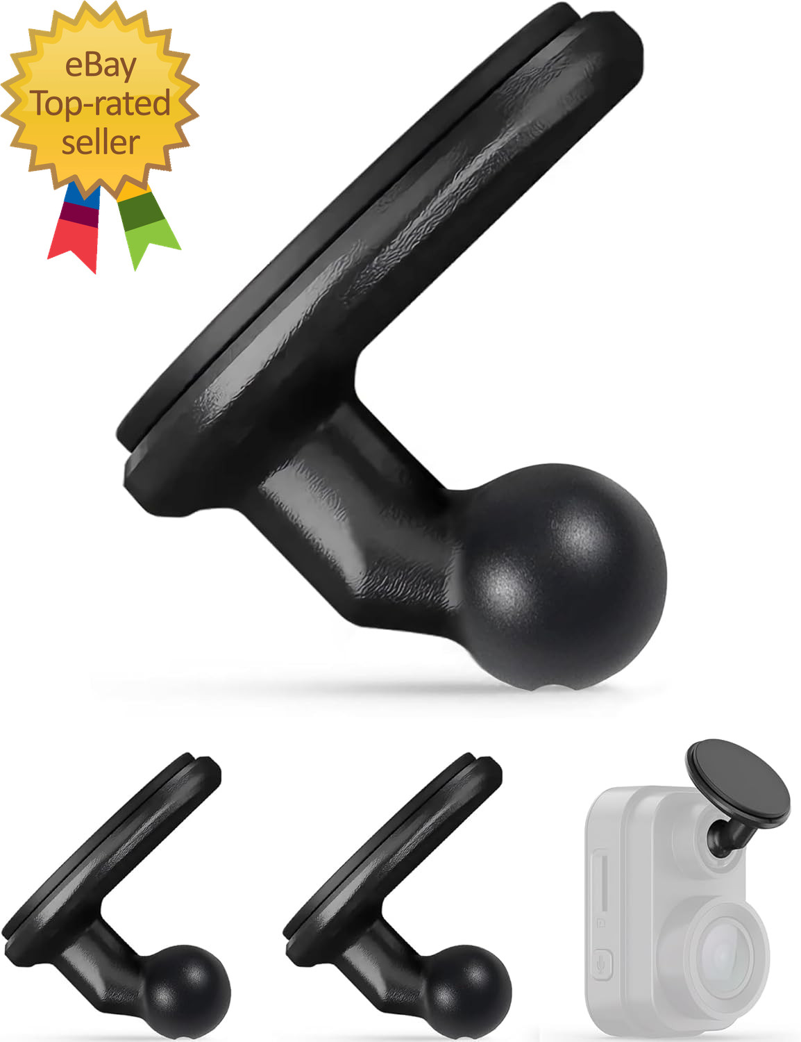 2 Pack Low Profile Adhesive Mount for Garmin Dashcam,For Garmin Dash Cam Mount f