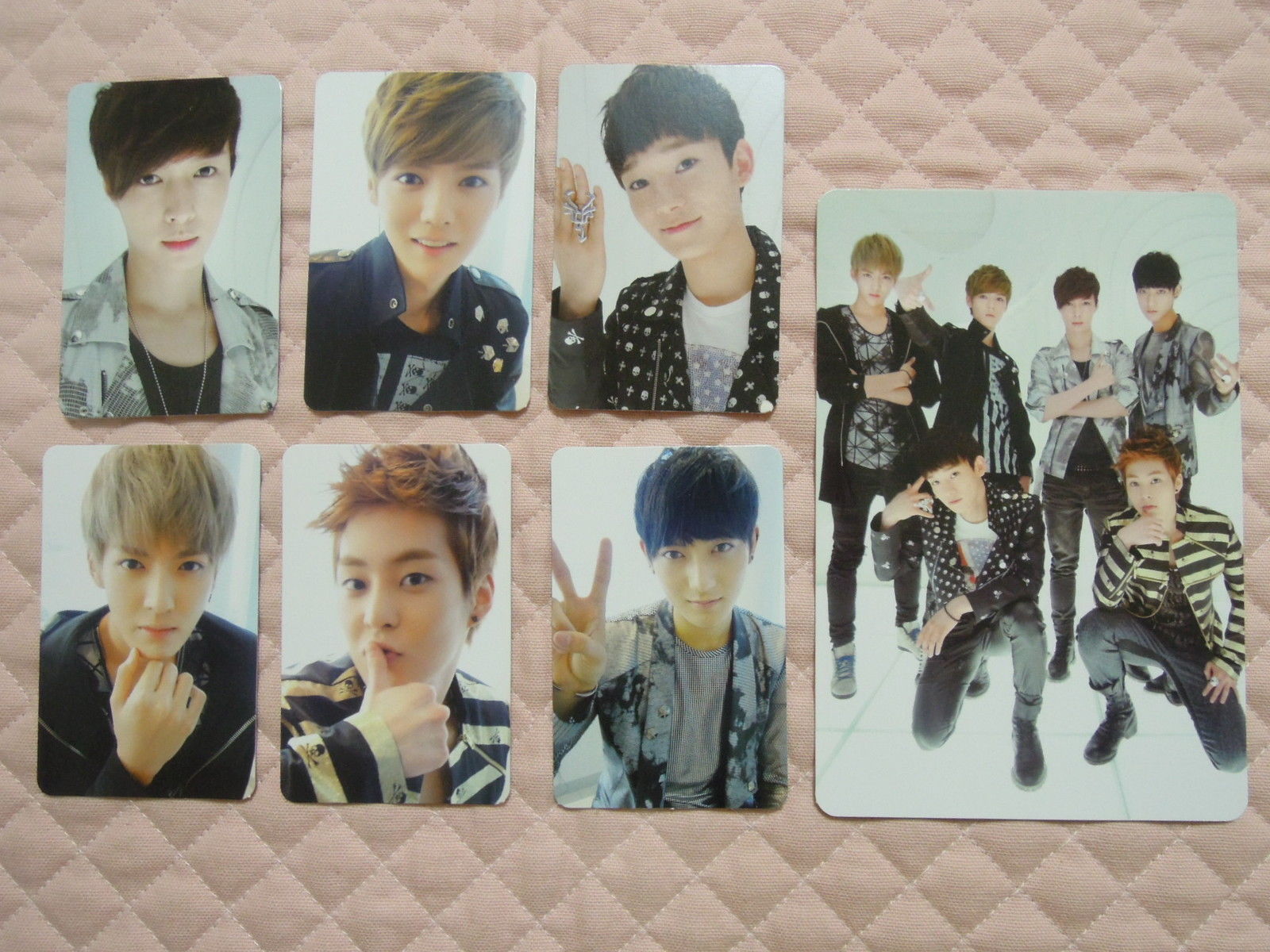 EXO EXO-M 1st Mini Album MAMA Photocard Full Set Lay Luhan Chen Kris Xiumin Tao