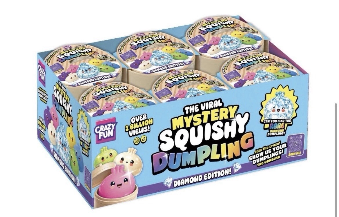 Squishy Diamond Dumpling, Surprise, Mystery Toy By RMS  **PRESALE*