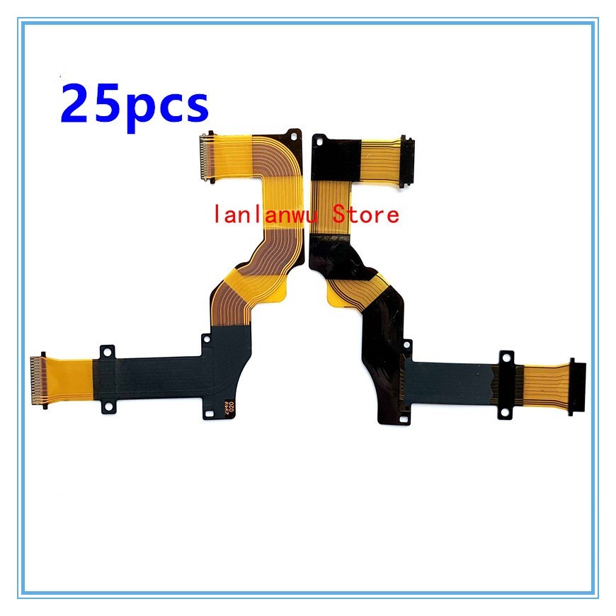 25PCS NEW  Compatible Canon SX730 SX740 New Shaft Rotating LCD Flex Cable Repair