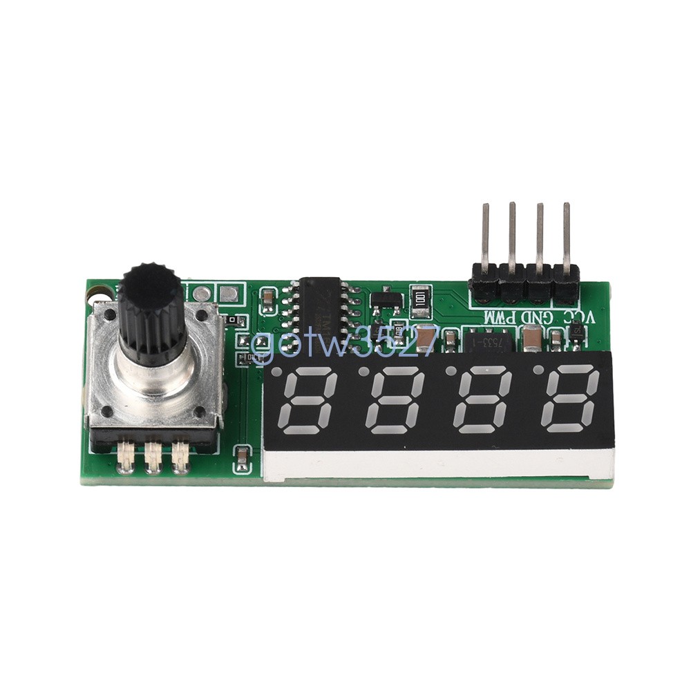 Adjustable PWM Pulse Frequency Duty Cycle Digital Square Wave Signal Generator