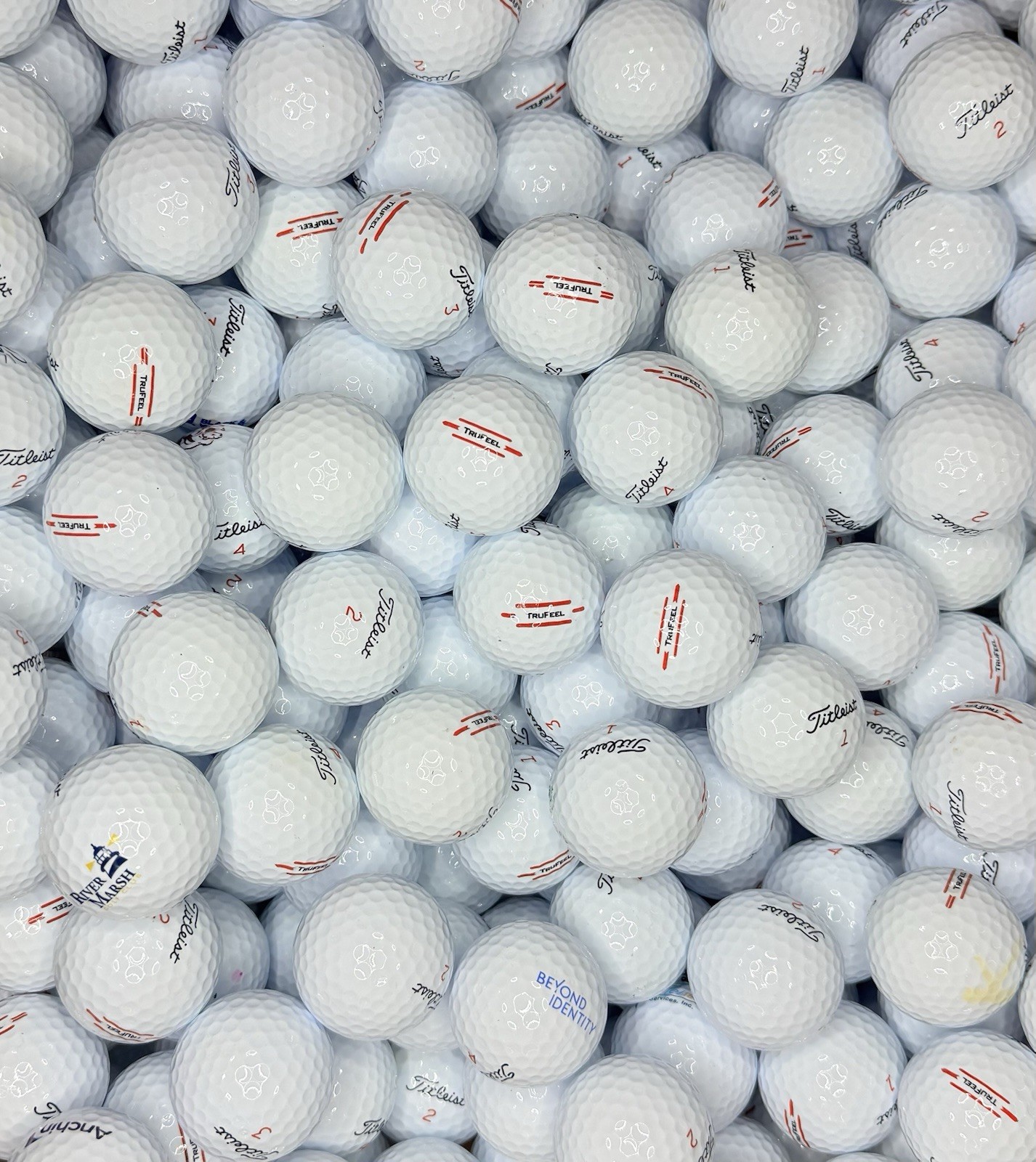 48 Titleist Tru Feel  Golf Balls Mint 5/4A*Free Shipping*